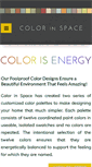 Mobile Screenshot of colorinspace.com